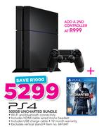 PS4 500GB Uncharted Bundle