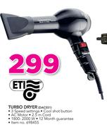 ETI Turbo Dryer DAC551