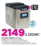 Logik 12kg Ice Maker LSIM-300E