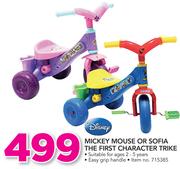 Disney Mickey Mouse Or Sofia The First Character Trike