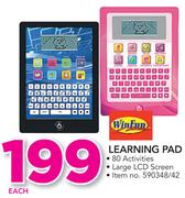 Winfun Learning Pad-Each