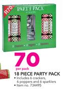 18 Piece Party Pack-per Pack