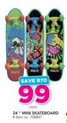 24" Mini Skateboard-Each