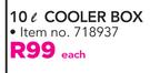 Camp Master 10Ltr Cooler Box-Each