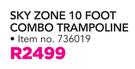 Bounce King Sykzone 10 Foot Combo Trampoline