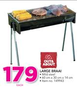 Out And About Large Braai