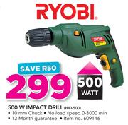 Ryobi 500W Impact Drill HID-500