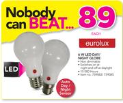 Eurolux 6W LED Day/Night Globe-Each