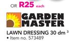 Garden Master Lawn Dressing 30dsqm-Each