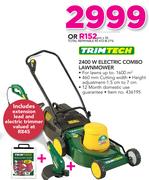 Trimtech 2400W Electric Combo Lawnmower
