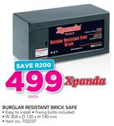 Xpanda Burglar Resistant Brick Safe-Each
