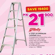 Gravity 6 Step Aluminium Ladder HLS6