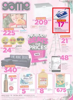 Game Malawi (15 Dec - 24 Dec 2016), page 1