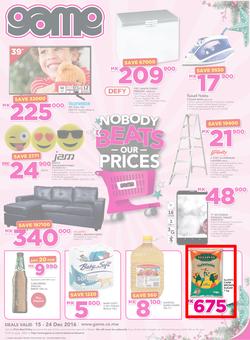 Game Malawi (15 Dec - 24 Dec 2016), page 1