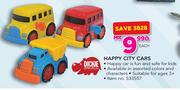 Dickie Happy City Cars-Each
