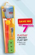 Playday Cricket Play Set