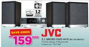 JVC 2.1 Micro DVD Hi-Fi BT UX-DN721