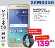 Samsung Smartphone Galaxy J2 Gold+ B-Fit Tracker