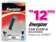 Energizer Car 2USB1A DC2UCN02