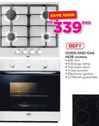 Defy Oven And Gas Hob DCB004