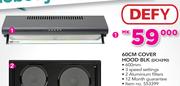 Defy 60m Cover Hood BLK DCH290