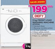 Defy 5Kg Front Load Washing Machine DTD258