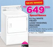 Speed Queen 8.2Kg White Front Load Washing Machine LES33AW