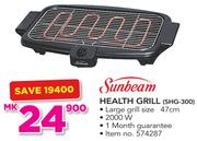 Sunbeam Health Grill SHG-300