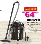 Hoover Wet And Dry Vacuum 184223