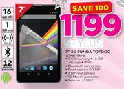 Stylus 7" 3G Funda Topdog ETABI7041G