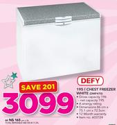 Defy 195Ltr Chest Freezer White DMF470
