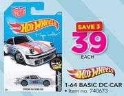 Hot Wheels 1-64 Basic DC Car