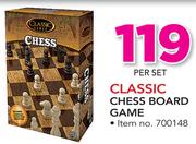 Classic Chess Board Game-Per Set