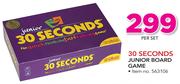 30 Seconds Junior Board Game-Per Set