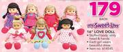 MySweet Love 16" Love Doll-Each