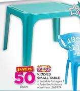 Sunny Kiddies Small Table