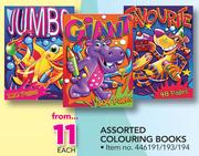 Assorted Colouring Books-Each