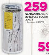 Santa's Trading 20 Icycle Solar 20075