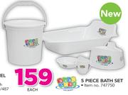 Baby Care 5 Piece Bath Set-Each