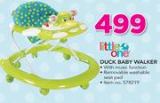 Little One Duck Baby Walker