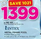 Intex Metal Frame Pool