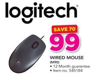 Logitech Wired Mouse M90