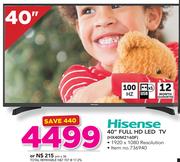 Hisense 40" FHD LED TV HX40M2160F