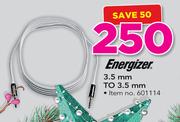 Energizer 3.5mm To 3.5mm Cable