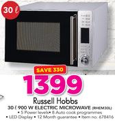 Russell Hobbs 30Ltr 900W Electric Microwave RHEM30L