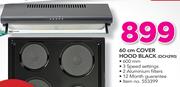 Defy 60Cm Cover Hood Black DCH290