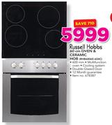 Russell Hobbs 60Cm Oven & Ceramic Hob RHB6806S 604C