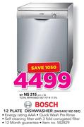 Bosch 12 Plate Dishwasher SMS40E18Z 08Z