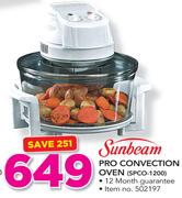 Sunbeam Pro Convection Oven SPCO-1200