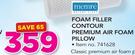 Memre Foam Filler Contour Premium Air Foam Pillow-Each